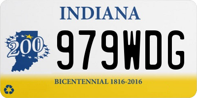 IN license plate 979WDG