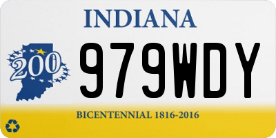 IN license plate 979WDY