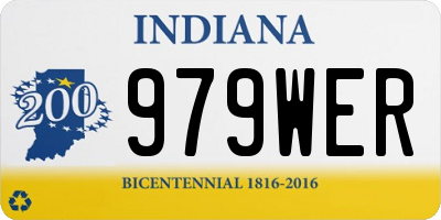 IN license plate 979WER