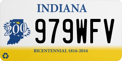 IN license plate 979WFV