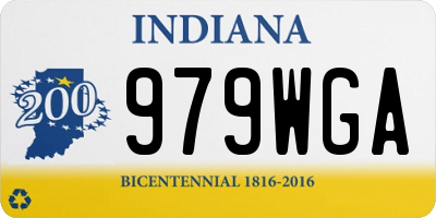 IN license plate 979WGA