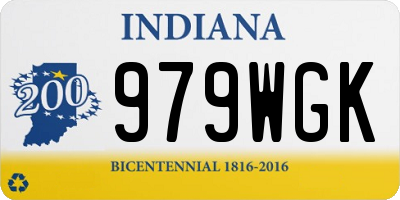 IN license plate 979WGK