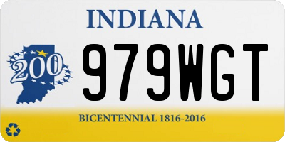 IN license plate 979WGT