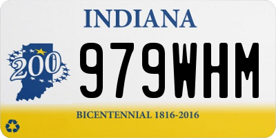 IN license plate 979WHM