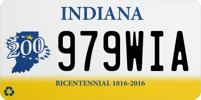 IN license plate 979WIA