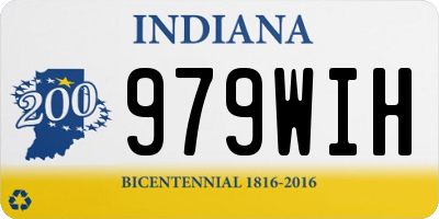 IN license plate 979WIH