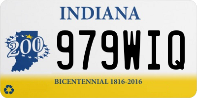 IN license plate 979WIQ