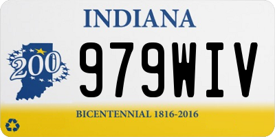 IN license plate 979WIV