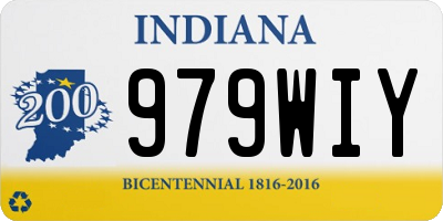 IN license plate 979WIY