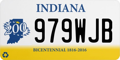 IN license plate 979WJB