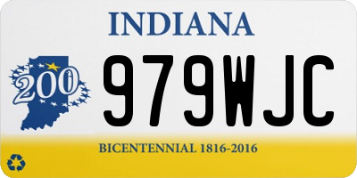 IN license plate 979WJC