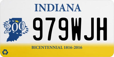 IN license plate 979WJH