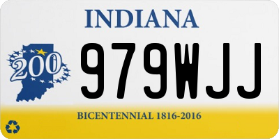 IN license plate 979WJJ