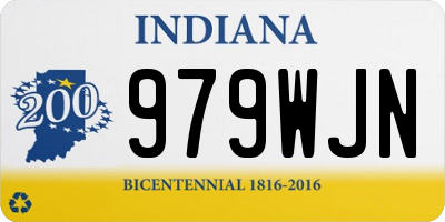 IN license plate 979WJN