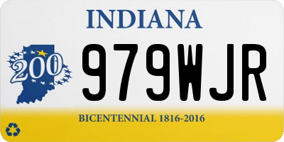 IN license plate 979WJR