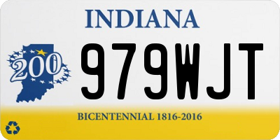 IN license plate 979WJT