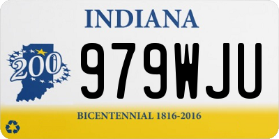 IN license plate 979WJU
