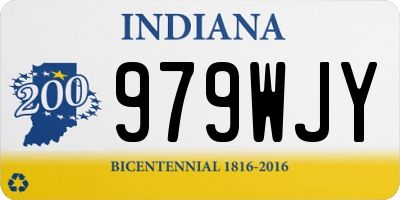 IN license plate 979WJY