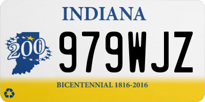IN license plate 979WJZ