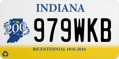 IN license plate 979WKB