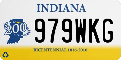IN license plate 979WKG