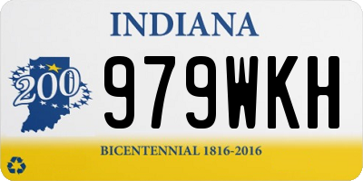 IN license plate 979WKH