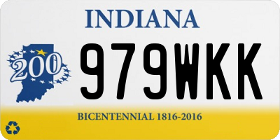 IN license plate 979WKK