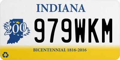 IN license plate 979WKM