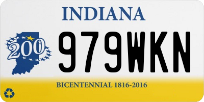 IN license plate 979WKN