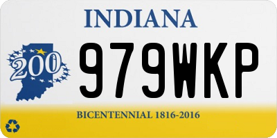 IN license plate 979WKP
