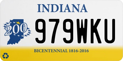 IN license plate 979WKU