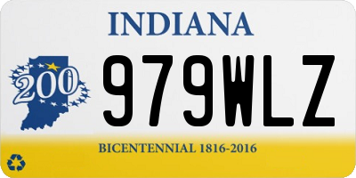 IN license plate 979WLZ