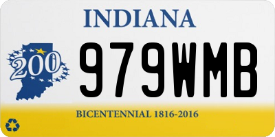 IN license plate 979WMB