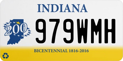 IN license plate 979WMH