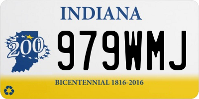 IN license plate 979WMJ