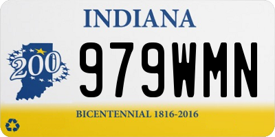 IN license plate 979WMN