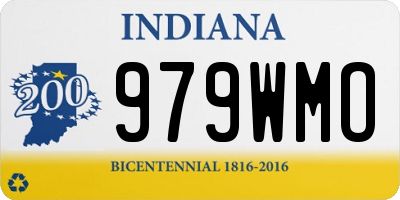 IN license plate 979WMO