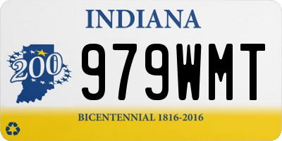 IN license plate 979WMT