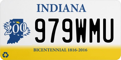 IN license plate 979WMU