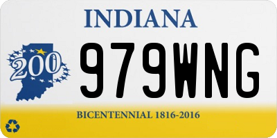IN license plate 979WNG