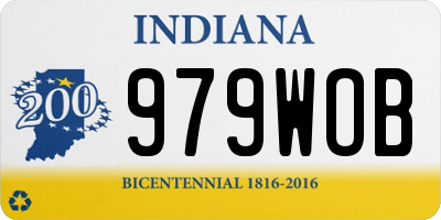 IN license plate 979WOB