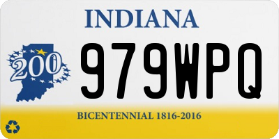 IN license plate 979WPQ