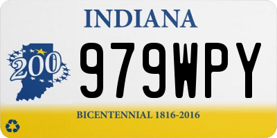 IN license plate 979WPY