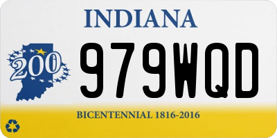 IN license plate 979WQD