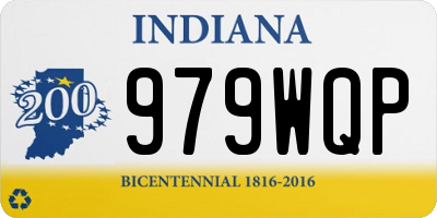 IN license plate 979WQP
