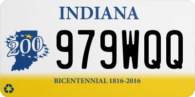 IN license plate 979WQQ