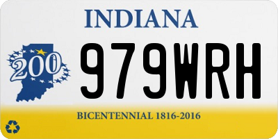 IN license plate 979WRH