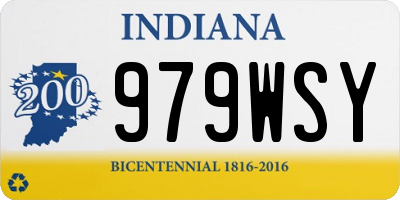 IN license plate 979WSY
