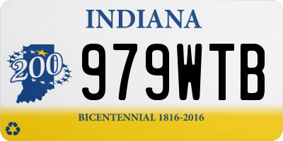 IN license plate 979WTB