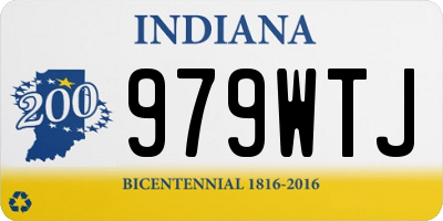 IN license plate 979WTJ